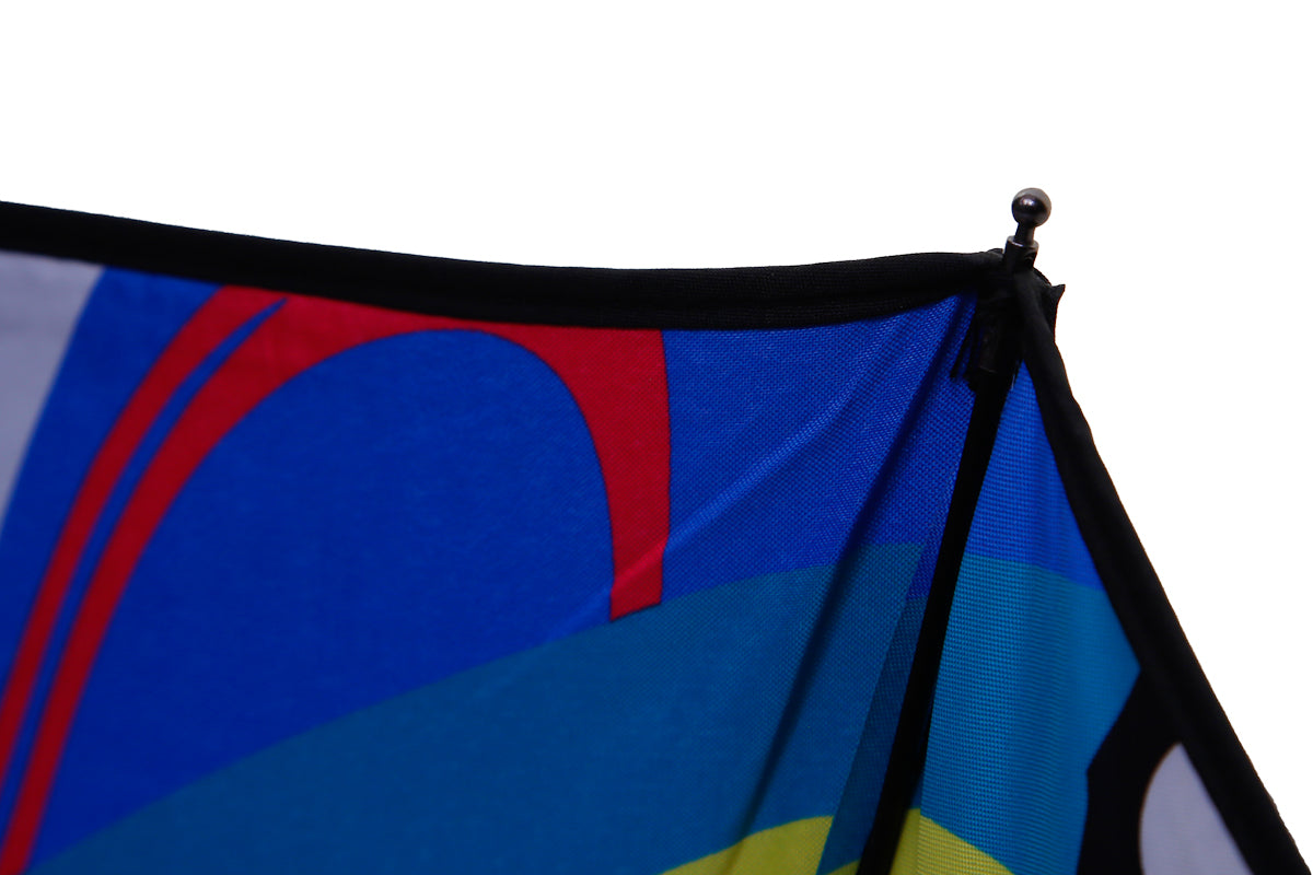 Automatic Telescopic - Monetto - Single Layer Canopy - Double Sided Print