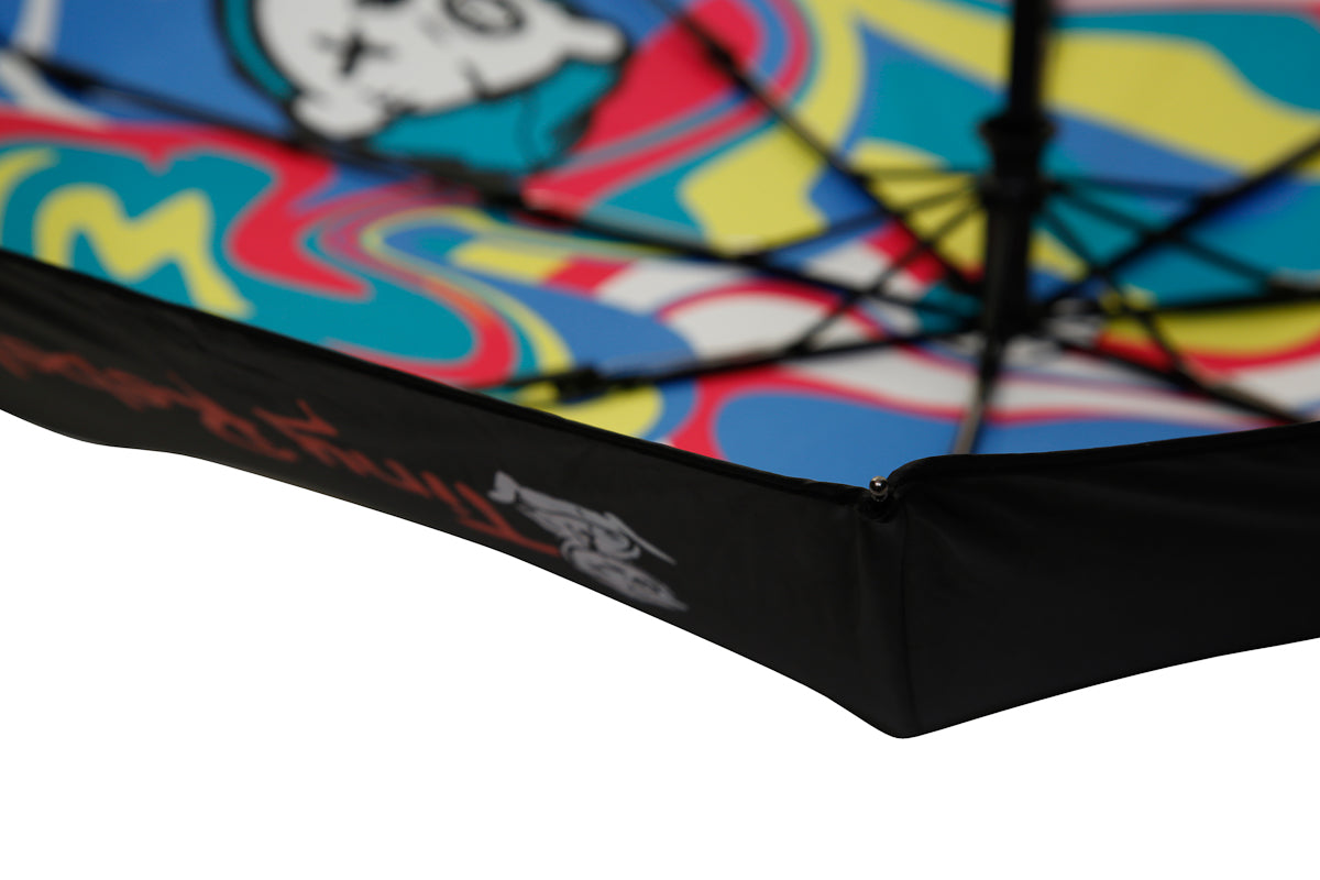 Automatic Telescopic - Monetto - Single Layer Canopy - Double Sided Print